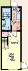 丘の上のフルールの間取り画像