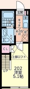 丘の上のフルールの間取り画像