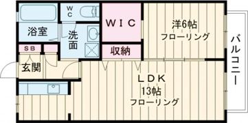 シャーメゾン八多B棟の間取り画像