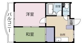 クロノス川越南の間取り画像