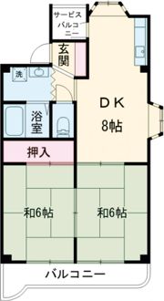 アーバン中野の間取り画像