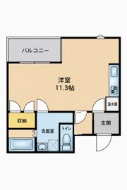 コートヴィラ・サヌイの間取り画像