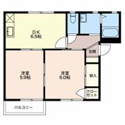 WHITE WOOD Dの間取り画像