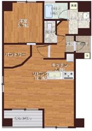 ドルフブランシュ・ブルーの間取り画像