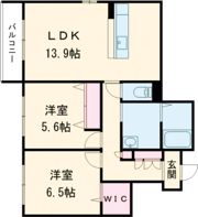 シャーメゾン池州の間取り画像
