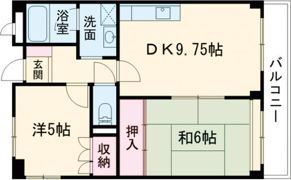ラ・バレーヌ辻井の間取り画像