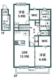 リベルタBの間取り画像
