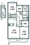 リベルタBの間取り画像
