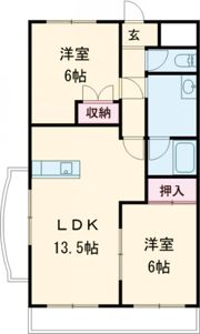 S・FIELD75の間取り画像