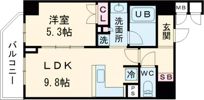 リーガル神戸三宮Ⅱの間取り画像