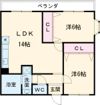 コーポ西明石5の間取り画像