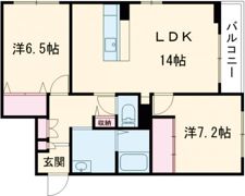 シャーメゾン池州の間取り画像