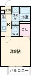 アクイラ伊川谷の間取り画像