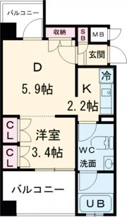 g??＋(ジープラス)の間取り画像