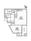 ドゥーエ東高円寺の間取り画像