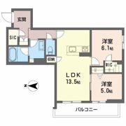 シャーメゾン静永の間取り画像