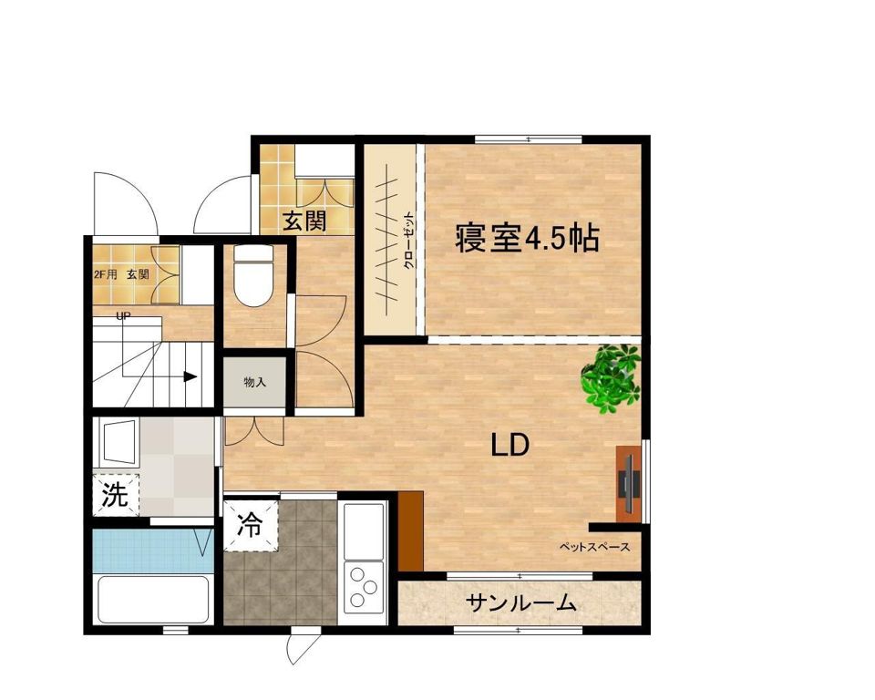 間取図