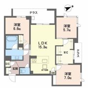 アルテーヌ浜寺元町の間取り画像
