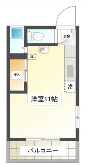 フォートレスBの間取り画像