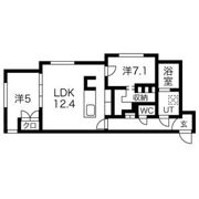 COMSAP SHINSAPPOROの間取り画像