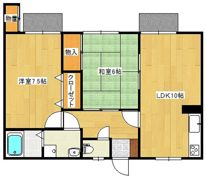 リアルエステートイン中須の間取り画像