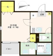 ブラン十条の間取り画像