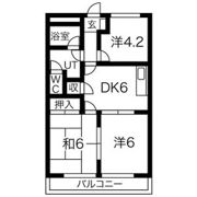 サンフィット小柳Ⅰの間取り画像