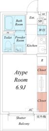 メゾン美浜の間取り画像