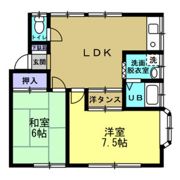 ワイケイパレスの間取り画像