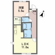 シャーメゾン前田の間取り画像