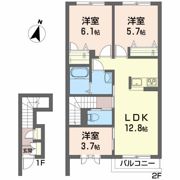 エクセレント IIIの間取り画像
