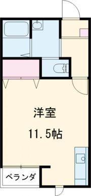 K&J出来島の間取り画像