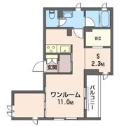 グリーンステージ福寿IIの間取り画像