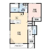 リーブルファイン川越宮元町の間取り画像