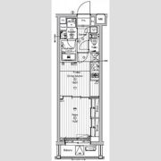 PREMIUM CUBE 新宿中井の間取り画像