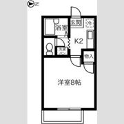 ブルーハイツ亜紗衣の間取り画像
