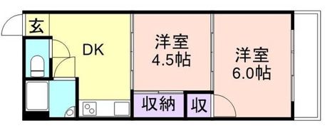 シャトーハイツの間取り画像