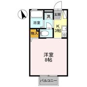 コーポフレンドの間取り画像
