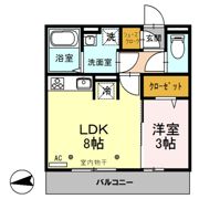 ヴィラージュの間取り画像