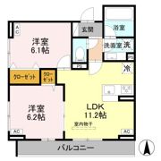ファミーユ伊興の間取り画像