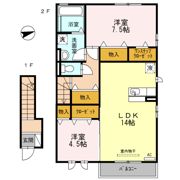 D-roomアネシスの間取り画像