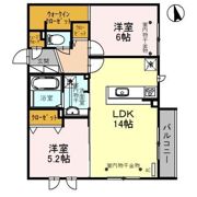 LA・FRAISE(ﾗﾌﾚｰｽﾞ）の間取り画像