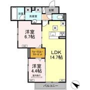 フロッドハーゲンの間取り画像