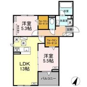 オランジェ・榊の間取り画像
