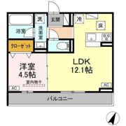 オランジェ・榊の間取り画像