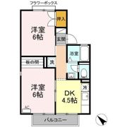 サンヒルズ90 Bの間取り画像