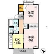 サンヒルズ90 Bの間取り画像