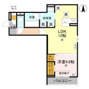 クラシスト背戸口の間取り画像