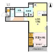 クラシスト背戸口の間取り画像