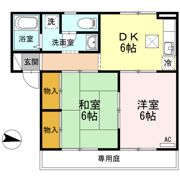 シャトルミヤケ C棟の間取り画像
